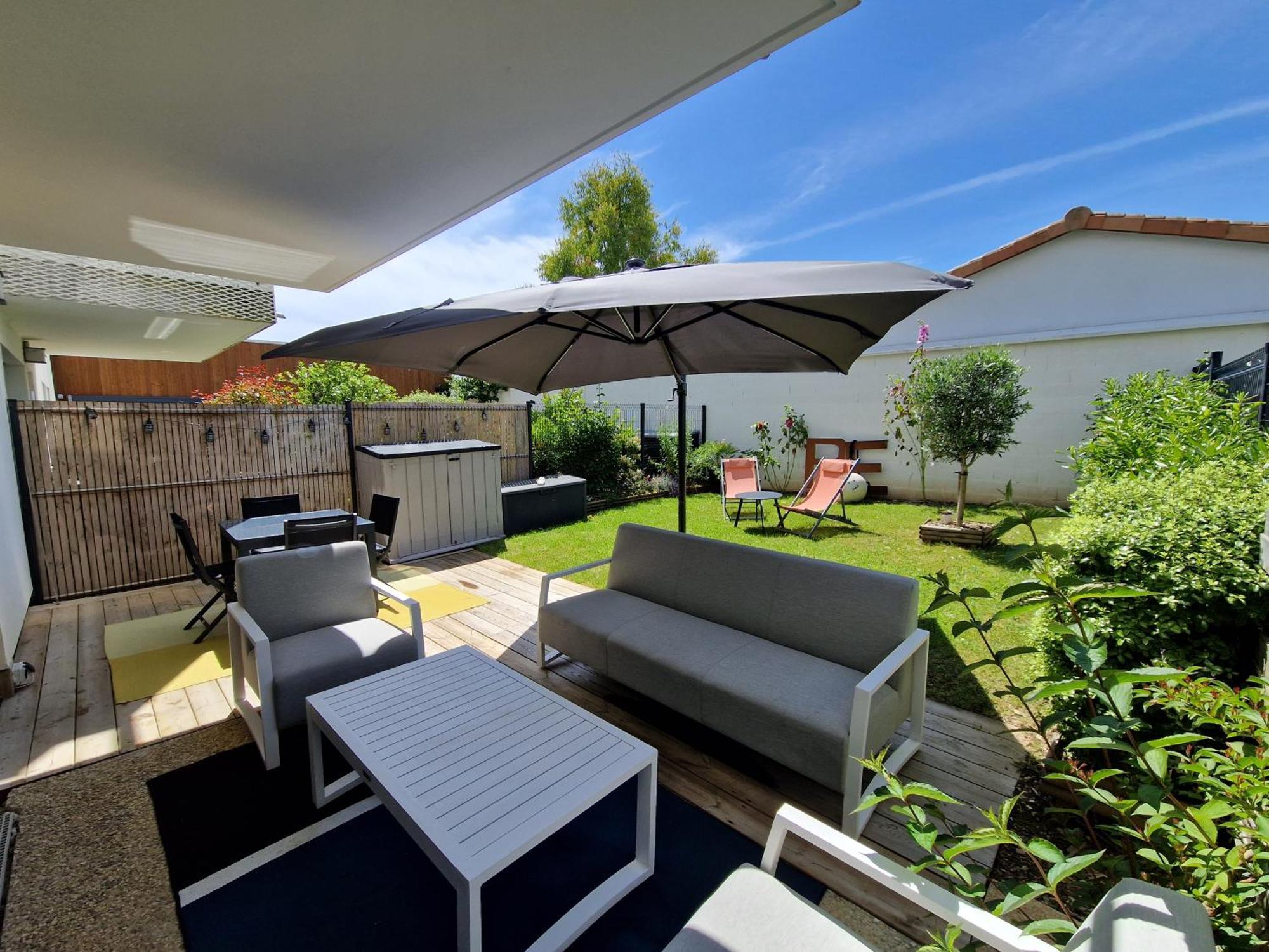 Appartement Marine - Park Avenue- Wifi-Jardin-Pkg La Rochelle  Exterior foto